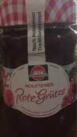 Mängden socker i Holsteiner Rote Grütze