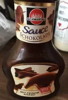 Mängden socker i Sauce Schokolade
