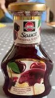 Mängden socker i Sauce Amarena-Kirsch