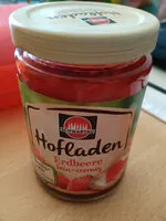 Mängden socker i Hofladen Erdbeere fein-cremig