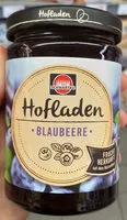 Mängden socker i Blaubeer Marmelade
