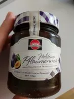 Mängden socker i Pflaumenmus, plum butter