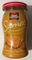 Mängden socker i Samet meruňka