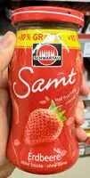 Mängden socker i Samt Erdbeere +10% Gratis