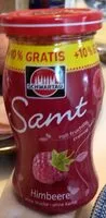 Mängden socker i Samt Himbeermarmelade