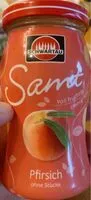 Mängden socker i Samt Pfirsich