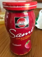 Mängden socker i Samt Himbeere