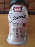 Mängden socker i Samt Erdbeere & Brombeere
