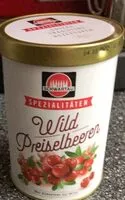 Mängden socker i Wild Preiselbeeren