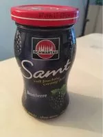 Mängden socker i Schwartau Extra Samt, Brombeere