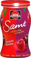 Mängden socker i Schwartau Samt Zweierlei Kirsch