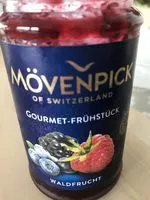 Mängden socker i Marmelade Mövenpick Waldfrucht