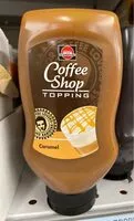 Mängden socker i Coffee shop topping caramel