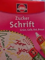 Mängden socker i Zuckerschrift