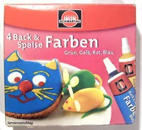 Mängden socker i Schwartau 4 Back & Speise Farben (Grün, Gelb, Rot, Blau)