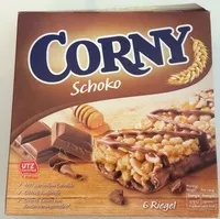 Mängden socker i Corny Schoko