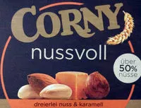 Mängden socker i nussvoll Riegel