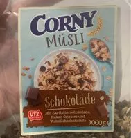 Mängden socker i Corny Müsli