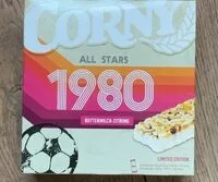Mängden socker i Corny all stars 1980