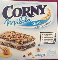 Mängden socker i Corny Milch classic