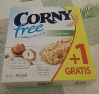 Mängden socker i Corny Free Haselnuss
