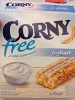 Mängden socker i Corny Johgurt