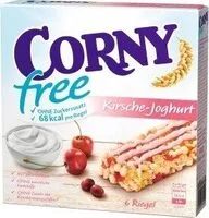 Mängden socker i Corny Free Kirsche-joghurt