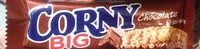Mängden socker i Corny big chocolate
