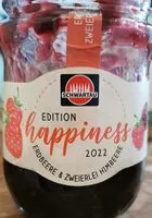 Mängden socker i Erdbeere und Zweierlei Himbeere Edition Happiness
