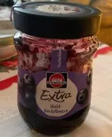 Mängden socker i EXTRA Heidelbeere