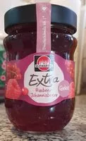 Mängden socker i Himbeer Johannisbeeren Gelee