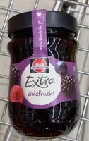Mängden socker i Waldfrucht Konfitüre