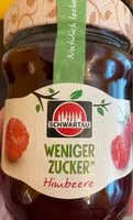 Mängden socker i Weniger Zucker Himbeere