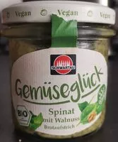 Mängden socker i Schwartau Gemüseglück Spinat mit Walnuss
