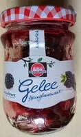 Mängden socker i Brombeer Gelee extra