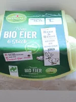 Mängden socker i Frische Bio Eier 6 Stück