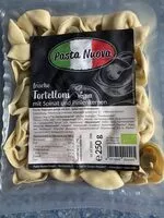 Mängden socker i Pasta Nuova, Tortelloni mit Dpinat und Pinienkernen, vegan
