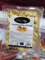Mängden socker i Tortelloni ricotta-épinards