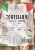 Mängden socker i Tortelloni ricotta e spinaci