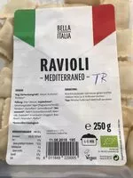 Mängden socker i Ravioli Mediterraneo