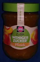 Mängden socker i Extra weniger Zucker Pfirsich