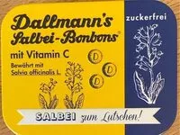 Mängden socker i Salbei-Bonbons