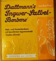 Mängden socker i Ingwer salbei