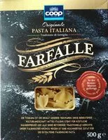 Mängden socker i Farfalle