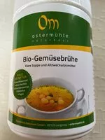 Mängden socker i Bio-Gemüsebrühe