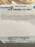 Mängden socker i Tarte Normande