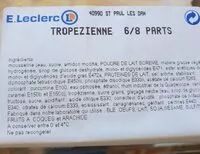 Mängden socker i Tarte tropézienne