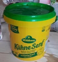 Mängden socker i Kühne Senf Mittelscharf