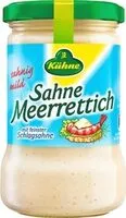 Mängden socker i Meerrettich  Sahne 250g
