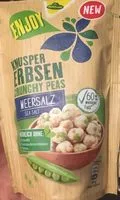 Mängden socker i Enjoy Knusper Erbsen